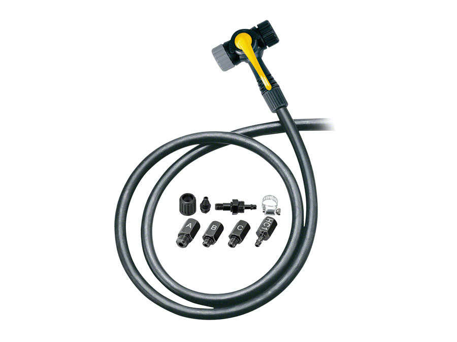 Topeak TwinHead Schrader/Presta Valve Adaptor with 38