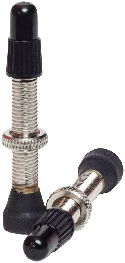Stan's Tubeless Universal Valve Stems - Brass, Medium, 25mm, Pair MPN: AS0290 UPC: 847746066088 Tubeless Valves Tubeless Universal Valves