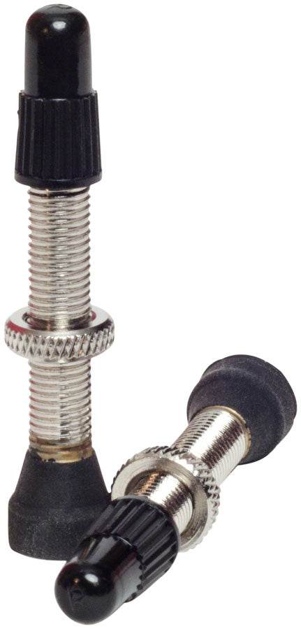 Stan's Tubeless Universal Valve Stems - Brass, Regular, 20mm, Pair MPN: AS0289 UPC: 847746066071 Tubeless Valves Tubeless Universal Valves