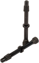 Stan's Alloy Valve Stems - 55mm, Pair, Black - Tubeless Valves - Alloy Valve Stems