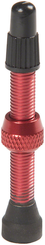 Stan's NoTubes Alloy Valve Stems - 55mm, Pair, Red MPN: AS0157 UPC: 847746038344 Tubeless Valves Alloy Valve Stems