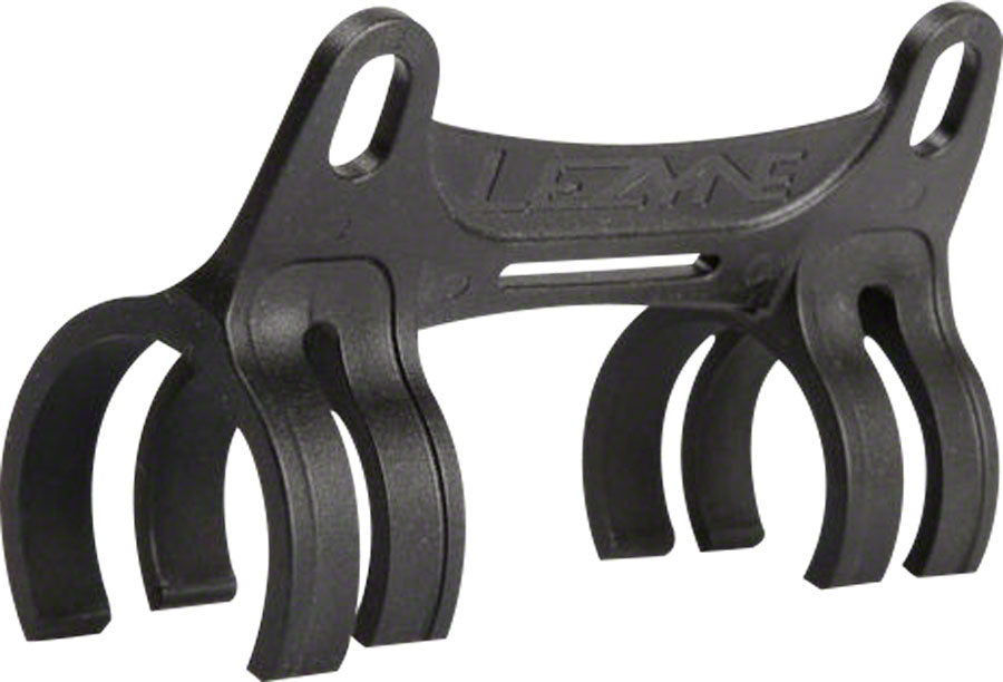 Lezyne Composite Matrix Bracket Mount with Velcro Straps for All HV Pumps, Black