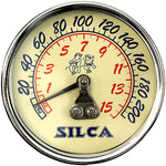 Silca 210psi Replacement Gauge MPN: AM-PU-SPA-COM-005 UPC: 837347004206 Pump Part Replacement Guage