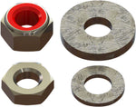 Silca Metal Nut Washer Spacer Kit MPN: AM-PU-SPA-ASY-001 Pump Part Plunger Washers