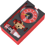 Silca Super Pista Ultimate 160psi High Pressure Gauge, Red MPN: AM-PU-GAU-ASY-160 UPC: 853740005411 Pump Part Replacement Guage