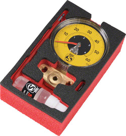 Silca Super Pista Ultimate 60psi Low Pressure Gauge, Yellow MPN: AM-PU-GAU-ASY-060 UPC: 853740005428 Pump Part Replacement Guage