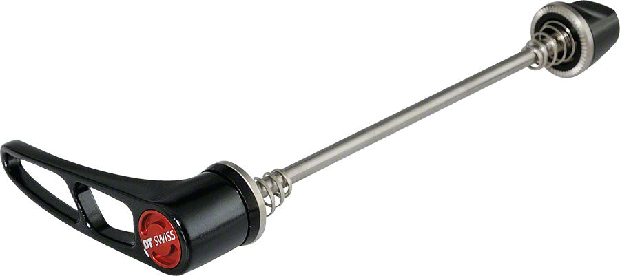 DT SWISS RWS クイックリリース チタンシャフト セット ブラックロゴ DT Swiss RWS MTB Front Quick Release - QR x 100mm, Titanium Front