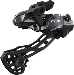 Shimano GRX RD-RX825 Di2 Rear Derailleur - 12-Speed, Long Cage, With Clutch, For 2x, Black - Rear Derailleur - GRX RD-RX825 Di2 Rear Derailleur