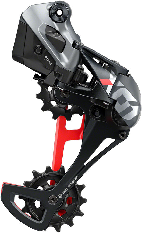 SRAM X01 Eagle AXS Rear Derailleur - 12-Speed, Long Cage, 52t Max, Battery Sold Separate, Black/Red - Rear Derailleur - X01 Eagle AXS Rear Derailleur