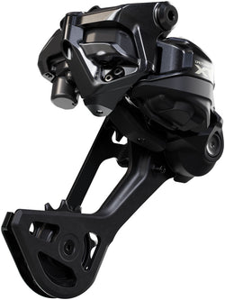 Shimano Deore XT RD-M8250-SGS Di2 Wireless Rear Derailleur - 12-Speed, Long Cage, Shadow ES, Black/Gray MPN: IRDM8250SGSB UPC: 192790747743 Rear Derailleur Deore XT RD-M8250-SGS Di2 12-Speed Wireless Rear Derailleur