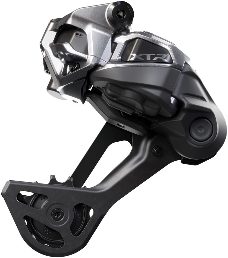 Shimano XTR RD-M9250-SGS-A Di2 Wireless Rear Derailleur - 12-Speed, Long Cage, Shadow ES, Black/Gray MPN: IRDM9250SGSA UPC: 192790290546 Rear Derailleur XTR RD-M9250-SGS Di2 12-Speed Wireless Rear Derailleur