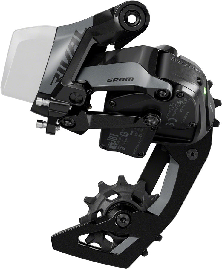 SRAM Rival AXS Rear Derailleur - 12-Speed, 36t Max, (Battery Not Included), Aluminum Cage, Black, E1 MPN: 00.7518.196.000 UPC: 710845916809 Rear Derailleur Rival eTAP AXS Rear Derailleur E1