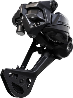 Shimano Deore RD-M6250-SGS Di2 Wireless Rear Derailleur - 12-Speed, Long Cage, Shadow ES, Black/Gray - Rear Derailleur - Deore RD-M6260 Di2 Wireless 12-Speed Rear Derailleur