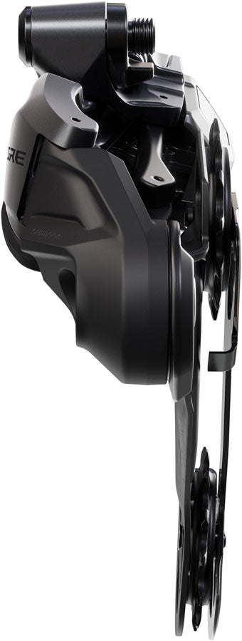 Shimano Deore RD-M6250-SGS Di2 Wireless Rear Derailleur - 12-Speed, Long Cage, Shadow ES, Black/Gray MPN: IRDM6250SGSA UPC: 192790748665 Rear Derailleur Deore RD-M6260 Di2 Wireless 12-Speed Rear Derailleur