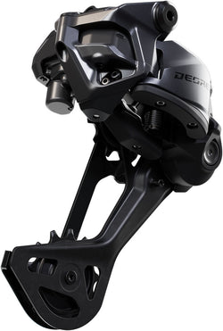 Shimano Deore RD-M6260-12 Di2 Rear Derailleur - 12-Speed, Long Cage, Shadow ES, Wired Power, For E-Bike Only, Black/Gray - Rear Derailleur - Deore RD-M6260-12 Di2 Wired Power 12-Speed E-MTB Rear Derailleur