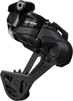 Shimano GRX RD-RX827-SGS Di2 Wireless Rear Derailleur - 12-Speed, Long Cage, Shadow ES, Black MPN: IRDRX827SGSA UPC: 192790290607 Rear Derailleur GRX RD-RX827 Di2 Wireless Rear Derailleur