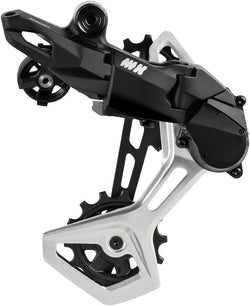 microSHIFT Advent MX Pro Rear Derailleur - 10/11-Speed, Clutched, Repairable Aluminum Medium Cage, 50t Max, Black/Silver MPN: RD-M7015M Rear Derailleur Advent MX Pro 10/11 Speed Rear Derailleur