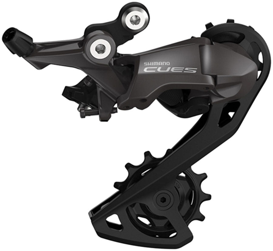 Shimano CUES RD-U6040 Rear Derailleur - 11-Speed, Shadow RD Design, Top Normal, Direct Attach, Long Cage, Black MPN: ERDU6040 UPC: 192790953243 Rear Derailleur CUES RD-U6040 Rear Derailleur