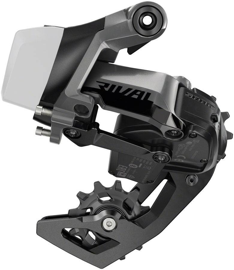 SRAM Rival eTap AXS Rear Derailleur - 12-Speed, Medium Cage, (Battery Sold Separately), Black, D1 MPN: 00.7518.152.000 UPC: 710845864681 Rear Derailleur Rival AXS Rear Derailleur