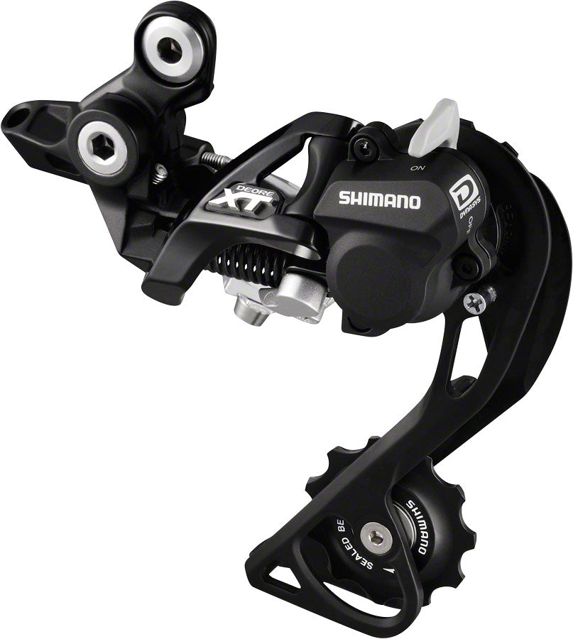 Shimano XT M786GS 10-Speed Medium Cage Direct Mount Shadow Rear Derailleur Black