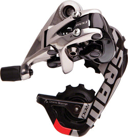 SRAM Red Rear Derailleur - 10 Speed, Short Cage, Black/Silver MPN: 00.7515.090.000 UPC: 710845689178 Rear Derailleur Red 10-Speed Rear Derailleur