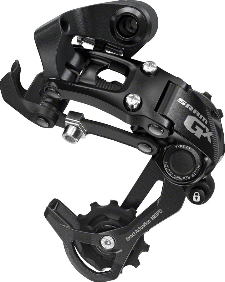 SRAM GX Rear Derailleur - 10 Speed, Long Cage, Black MPN: 00.7518.080.000 UPC: 710845771835 Rear Derailleur GX 10 Speed Rear Derailleur