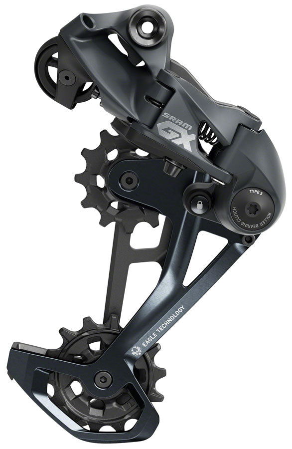 SRAM GX Eagle Rear Derailleur - 12-Speed, Long Cage, 52t Max, Lunar MPN: 00.7518.137.000 UPC: 710845853487 Rear Derailleur GX Eagle Rear Derailleur