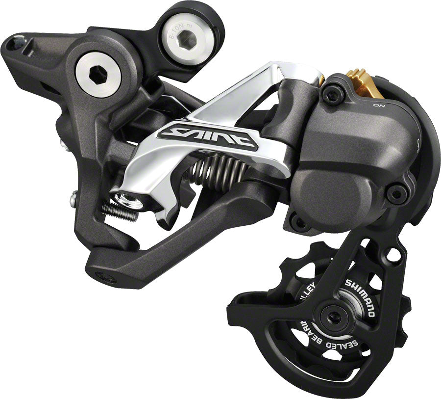 Shimano Saint RD-M820-SS1 Rear Derailleur - 10 Speed, Short Cage