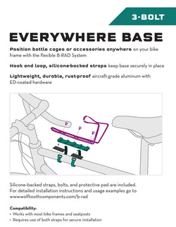 Wolf Tooth B-RAD Everywhere Base 3 - Other Rack - B-RAD Everywhere Base