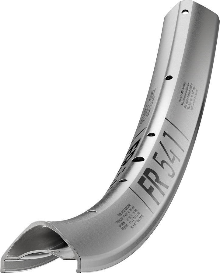DT Swiss FR 541 Rim - 29", Disc, Silver, 32H - Rims - FR 541 Rim