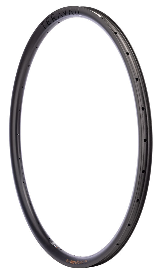 Teravail Circos Wide Gravel Rim - Rear, 32", Disc, Matte Carbon, 28H MPN: 19-000939 UPC: 708752564152 Rims Circos Wide 32" Gravel Rim
