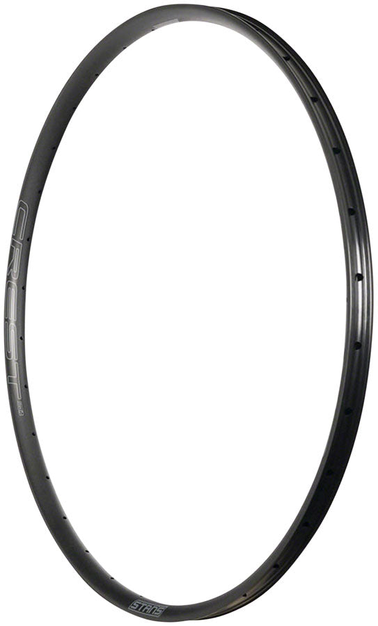 Stan's Crest MK4 Rim - 29, Disc, Black, 28H MPN: RTC490001 UPC: 847746058380 Rims Crest MK4 Rim