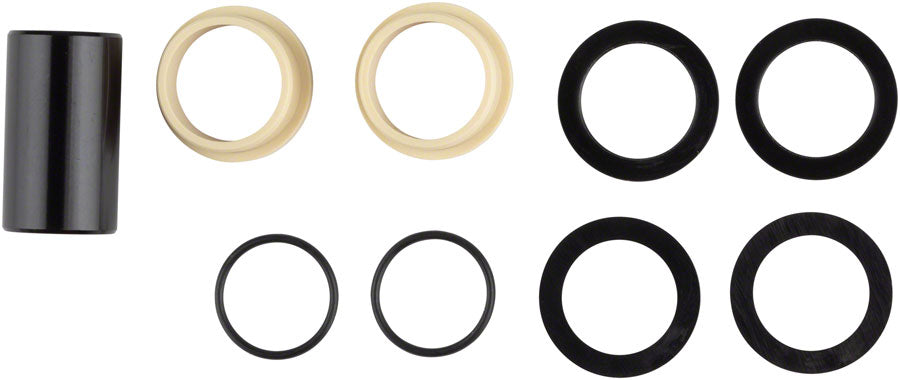 FOX Mounting Hardware - 9 Piece, AL, 6mm x 24.64/0.970 MPN: 803-03-261 UPC: 821973390321 Rear Shock Mount Kit 9-Piece Alloy Mounting Hardware Kit