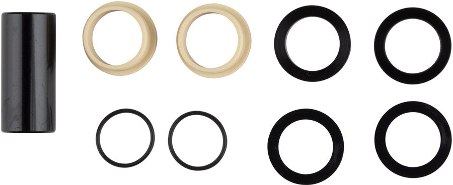 FOX Mounting Hardware - 9 Piece, AL, 8mm x 31.75/1.250 MPN: 803-03-292 UPC: 821973390987 Rear Shock Mount Kit 9-Piece Alloy Mounting Hardware Kit