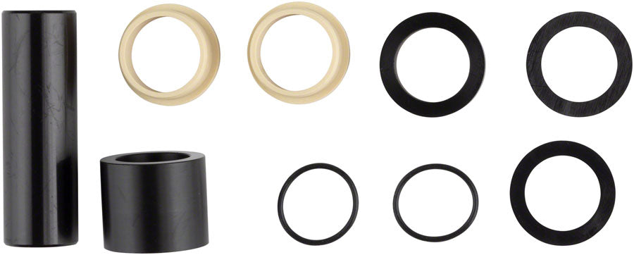 FOX Mounting Hardware - 9 Piece, AL, 8mm x 42.19/1.661 MPN: 803-03-304 UPC: 821973391106 Rear Shock Mount Kit 9-Piece Alloy Mounting Hardware Kit