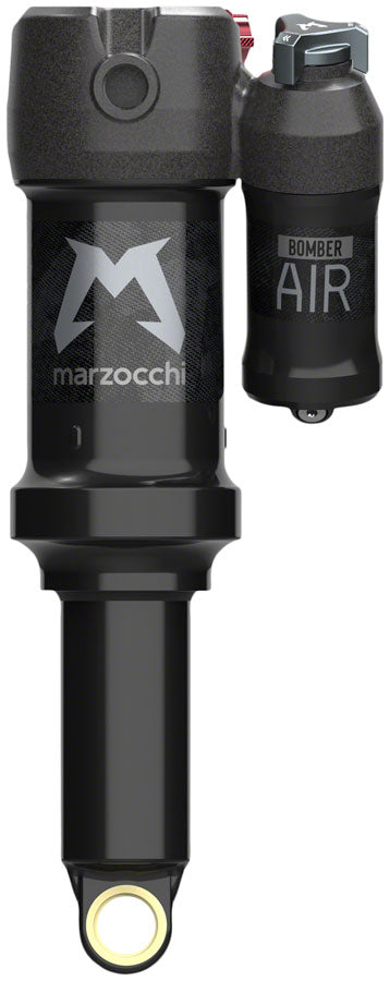 Marzocchi Bomber Air Rear Shock - Trunnion Metric, 205 x 62.5 mm, EVOL LV, Sweep-Adj, 0.1 Spacer, Black MPN: 971-58-038 UPC: 821973470528 Rear Shock Bomber Air Rear Shock