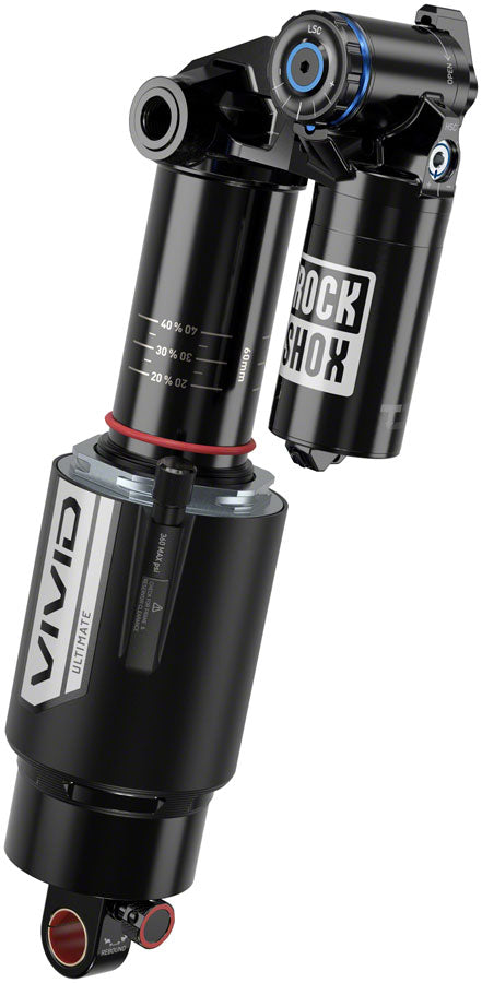RockShox Vivid Ultimate RC2T Rear Shock - 205 x 60mm Vivid Air, 1