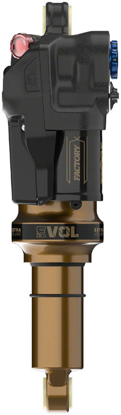 FOX FLOAT X Live Valve Neo Factory Rear Shock - Metric, 230 x 65 mm, Live Valve, EVOL LV, Kashima Coat MPN: 973-01-361 UPC: 821973500423 Rear Shock FLOAT X Live Valve Neo Factory Rear Shock