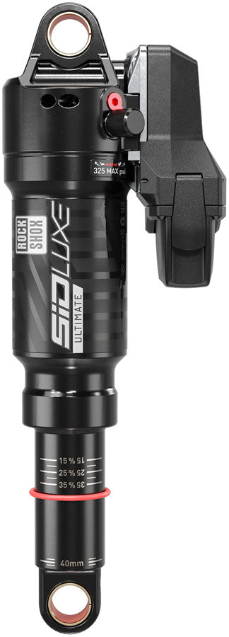 RockShox SIDLuxe Ultimate Flight Attendant Rear Shock - 190 x 45mm, SoloAir, Reb29/Comp25, Standard, Specialized Epic - Rear Shock - SIDLuxe Ultimate Flight Attendant Rear Shock