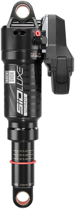 RockShox SIDLuxe Ultimate Flight Attendant Rear Shock - 190 x 42.5mm, SoloAir, Reb57/Comp30, Standard, SantaCruz - Rear Shock - SIDLuxe Ultimate Flight Attendant Rear Shock