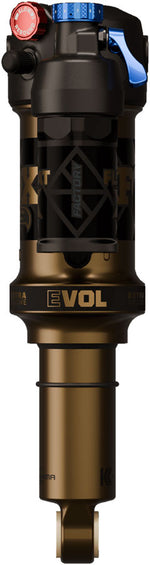 FOX FLOAT X Factory Rear Shock - Trunnion Metric, 185 x 55 mm, EVOL LV, 0.4 ci Spacer, 2-Position Lever, Kashima Coat MPN: 979-01-233 UPC: 821973526096 Rear Shock Float X Factory Rear Shock