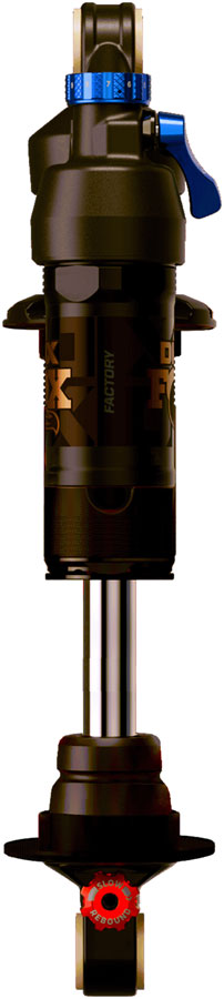 FOX DHX Factory Rear Shock - Metric, 210 x 55 mm, 2-Position Lever, Hard Chromoly Stanchion, Black MPN: 960-01-055 UPC: 821973526003 Rear Shock DHX Factory Rear Shock