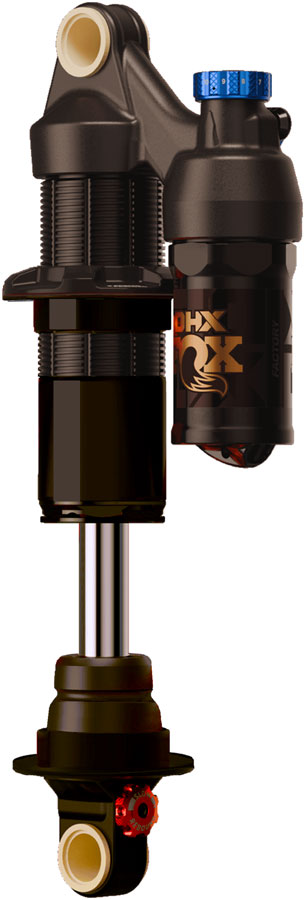 FOX DHX Factory Rear Shock - Metric, 230 x 60 mm, 2-Position Lever, Hard Chromoly Stanchion, Black MPN: 960-01-056 UPC: 821973525945 Rear Shock DHX Factory Rear Shock