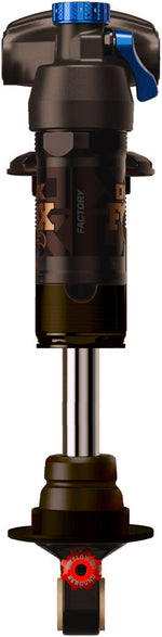 FOX DHX Factory Rear Shock - Trunnion Metric, 205 x 60 mm, 2-Position Lever, Hard Chromoly Stanchion, Black MPN: 960-01-059 UPC: 821973526058 Rear Shock DHX Factory Rear Shock