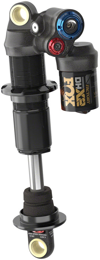 FOX DHX2 Factory Rear Shock - Standard, 10.5 x 3.5", H/LSC, H/LSR, Hard Chromoly Damper Shaft MPN: 978-01-594 UPC: 821973490991 Rear Shock DHX2 Factory Rear Shock