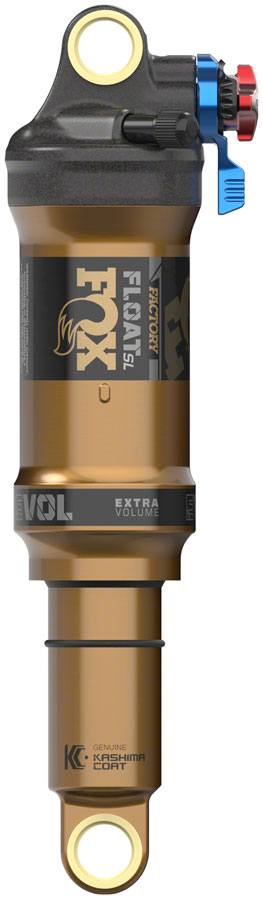 FOX FLOAT SL Factory Rear Shock - Metric, 190 x 42.5 mm, 3-Postion Lever, EVOL SV, Kashima Coat - Rear Shock - Float SL Factory Rear Shock