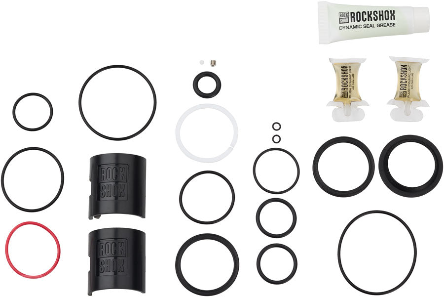 RockShox Rear Shock Service Kit - 100 Hour and 200 Hour/1 Year, Vivid (2024+) Generation-C, V2 MPN: 00.4318.037.018 UPC: 710845919343 Rear Shock Service Kits Rear Shock Full Service Kits