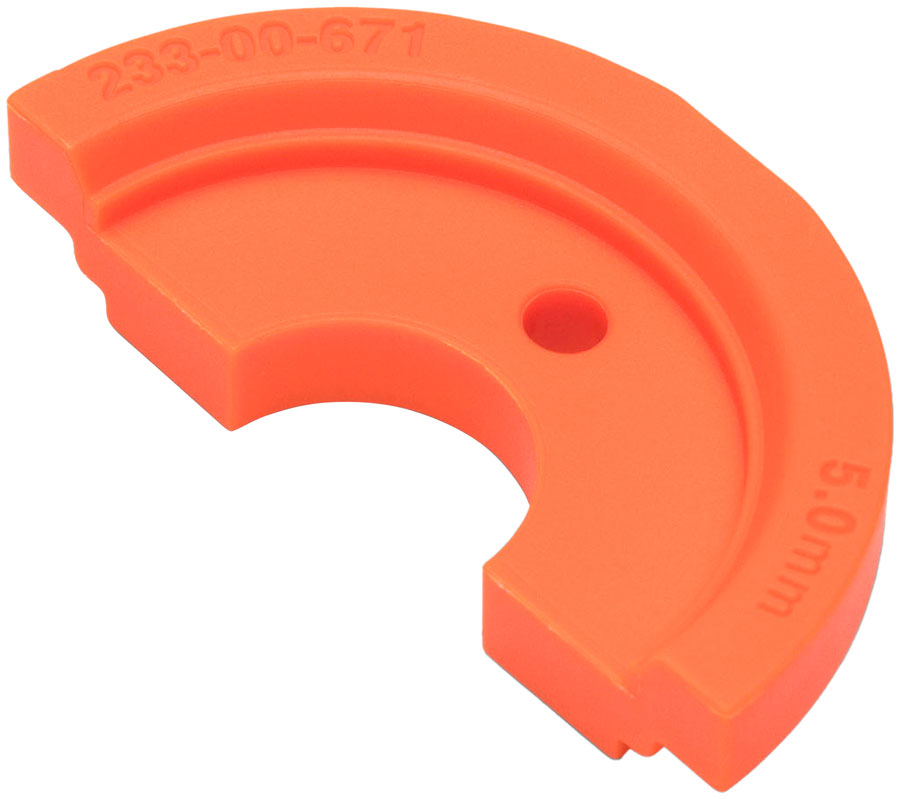 FOX Travel Spacer - 2026, FLOAT X2, 5mm, Orange MPN: 233-00-671 UPC: 821973511580 Rear Shock Part Travel Spacers