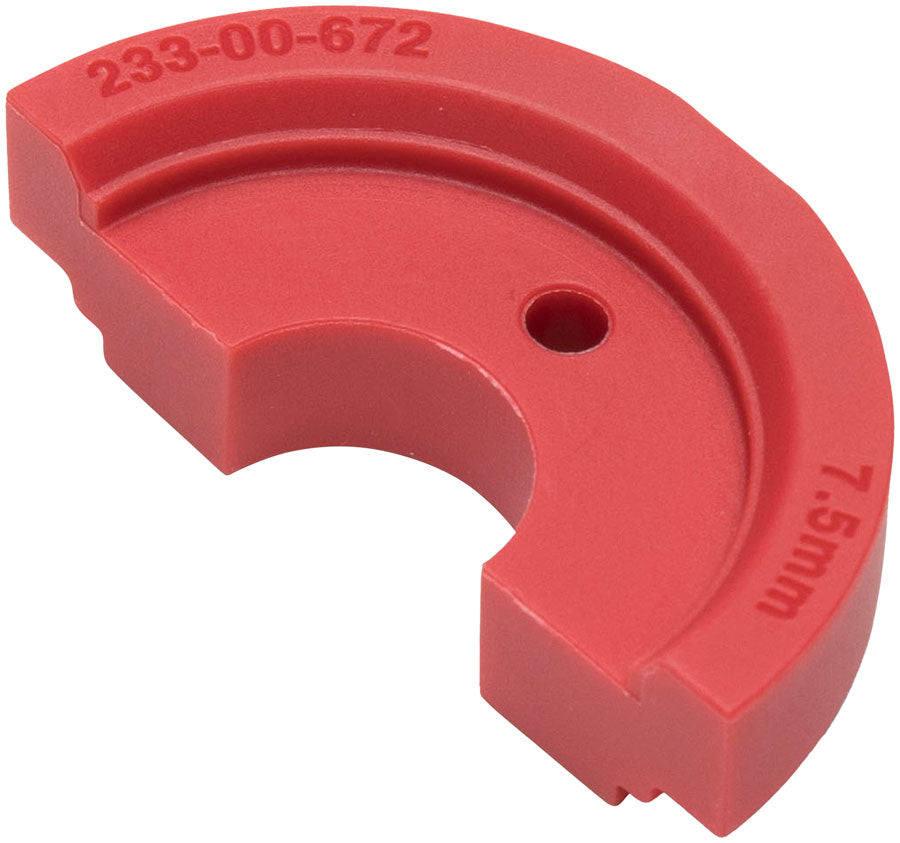 FOX Travel Spacer - 2026, FLOAT X2, 7.5mm, Red MPN: 233-00-672 UPC: 821973511627 Rear Shock Part Travel Spacers