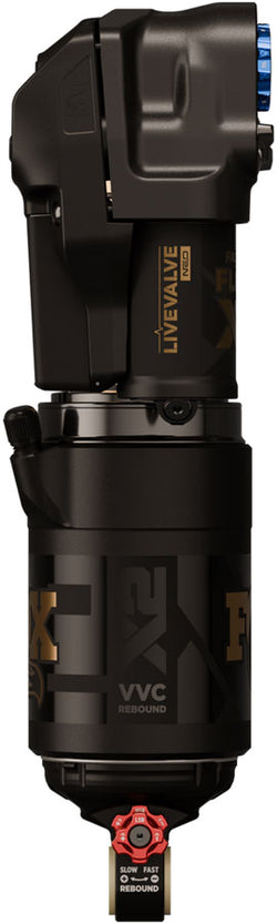 FOX FLOAT X2 Live Valve Neo Factory Rear Shock - Trunnion Metric, 225 x 75 mm, 6cc Spacer, Kashima Coat MPN: 979-01-220 UPC: 821973525921 Rear Shocks FLOAT X2 Live Valve Neo Factory Rear Shock